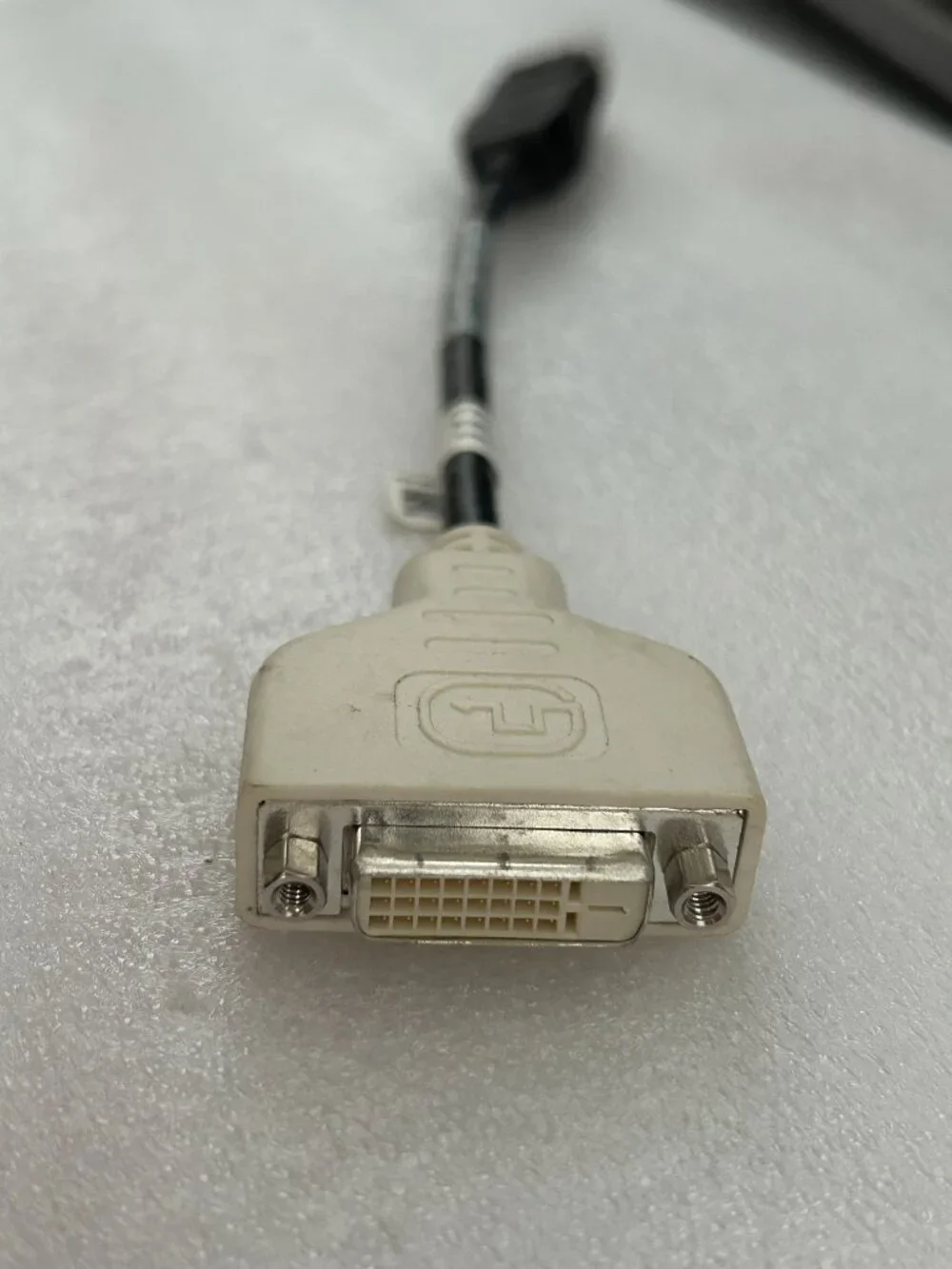 Genuine DELL PN-023NVR DisplayPort-to-DVI dongle cable NEW